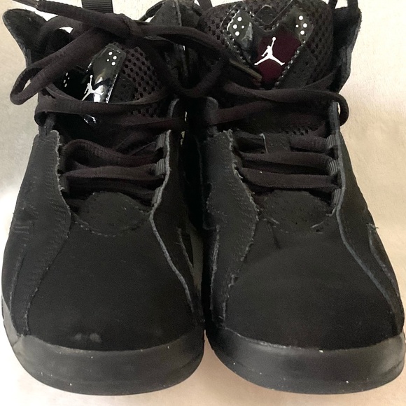 Black JORDAN TRUE FLIGHT PRESCHOOL BASKETBALL SNEAKERS SHOES Size 13C - Picture 7 of 14